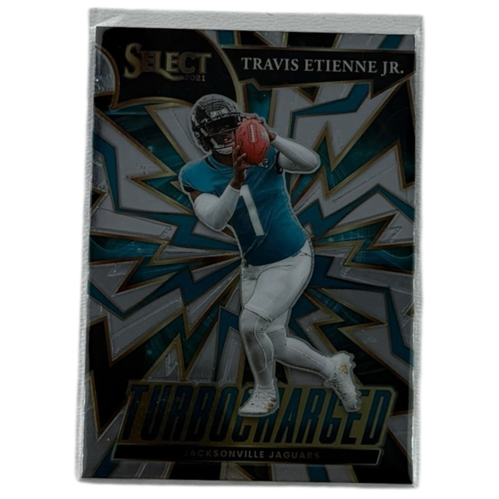 Travis Etienne Jr. 2021 Panini Select Football Turbocharged #TUR-7